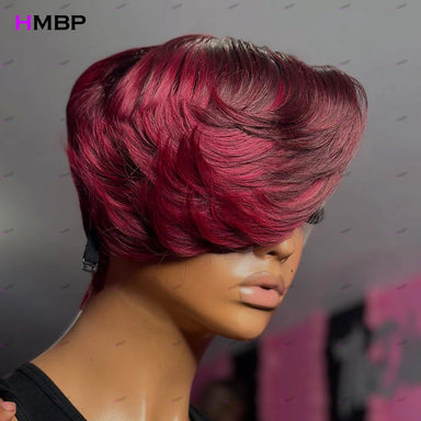 Rich Color | Burgundy 99J Glueless HD Lace 13x6 Frontal Wig