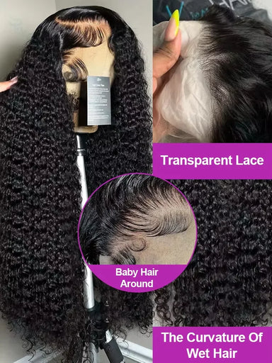 Effortless Waves | Water Wave Glueless HD Lace 13x6 Frontal Wig