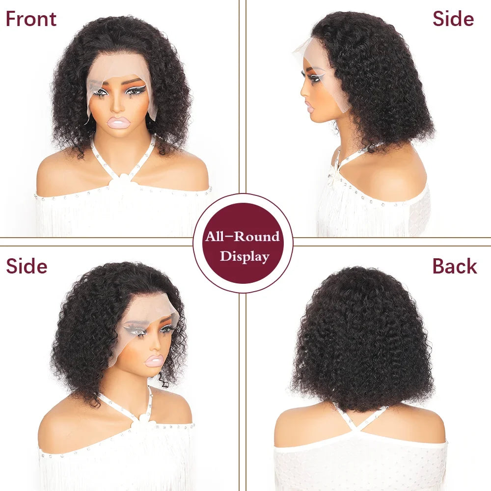 Ready To Wear | Deep Wave Glueless HD Lace 13x4 Frontal Wig Pre-Cut