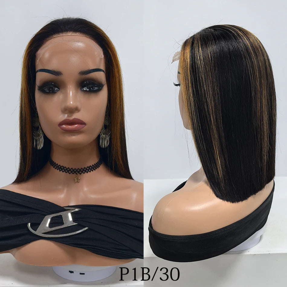 Chic Bob | 300% Extra Density Bob Glueless HD Lace 5x5 Closure Bob Wig Pre-Cut