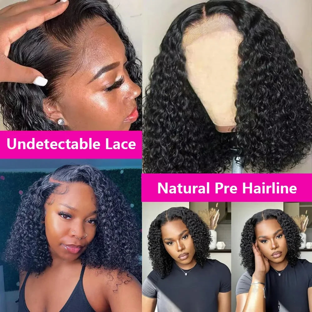 Throw On & Go | Deep Wave Glueless HD Lace 13x4 Frontal Wig