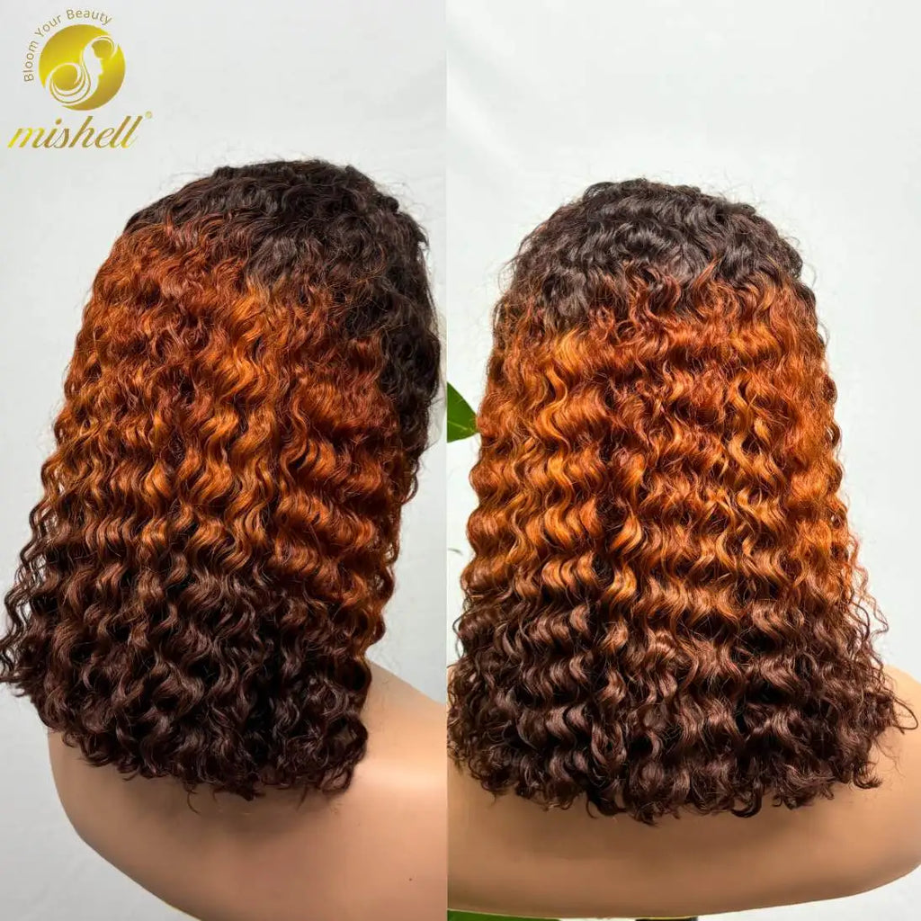 Throw On & Go | Burgundy 99J 250% High Density Deep Wave Glueless HD Lace 13x4 Frontal Wig