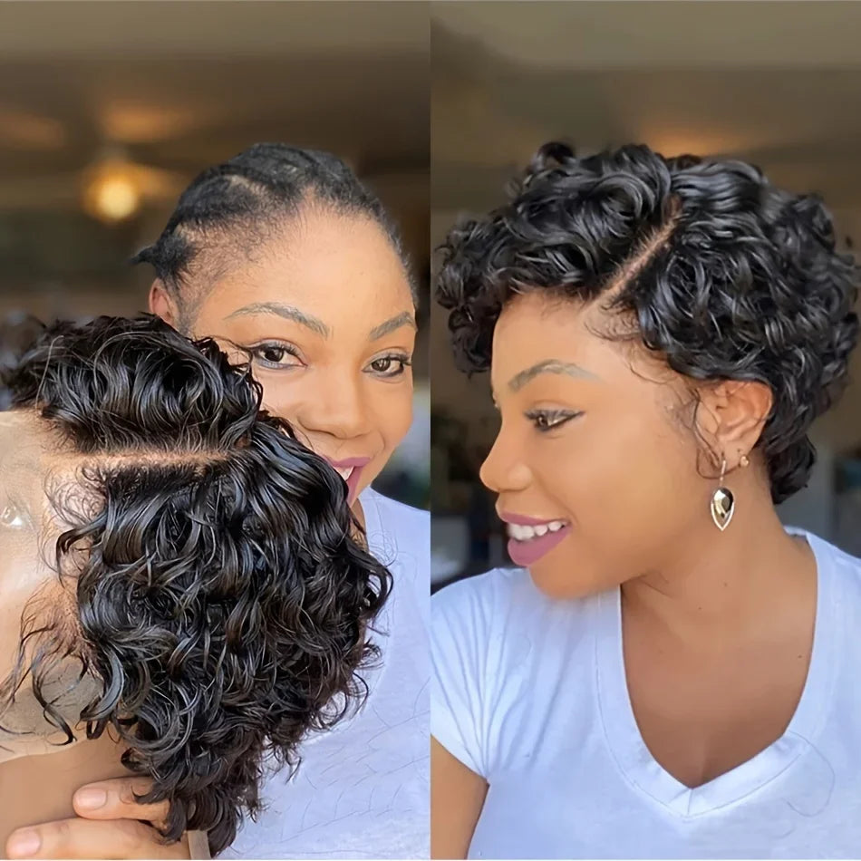 Curl Goals | Kinky Curly Glueless HD Lace 13x4 Frontal Wig