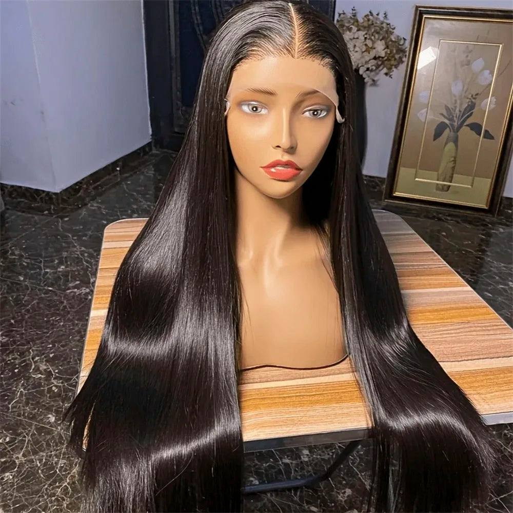 Sleek & Smooth | Straight Glueless HD Lace 13x6 Frontal Wig Pre-Cut by JACEY