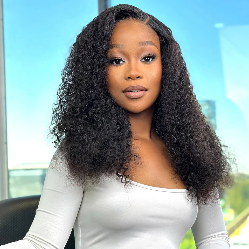 Big Curl Energy | Kinky Curly Glueless HD Lace 7x5 Closure Wig Pre-Cut