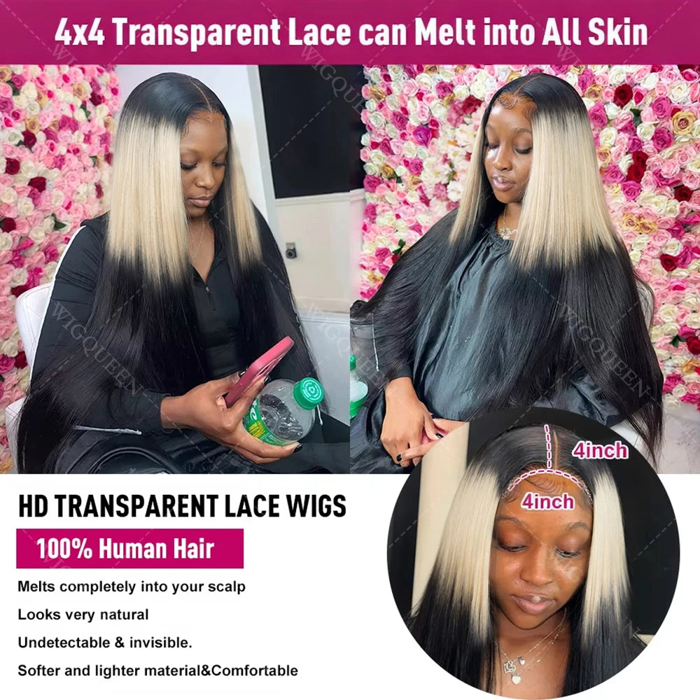 Sun-Kissed | 200% Density Highlight Glueless HD Lace 4x4 Closure Wig