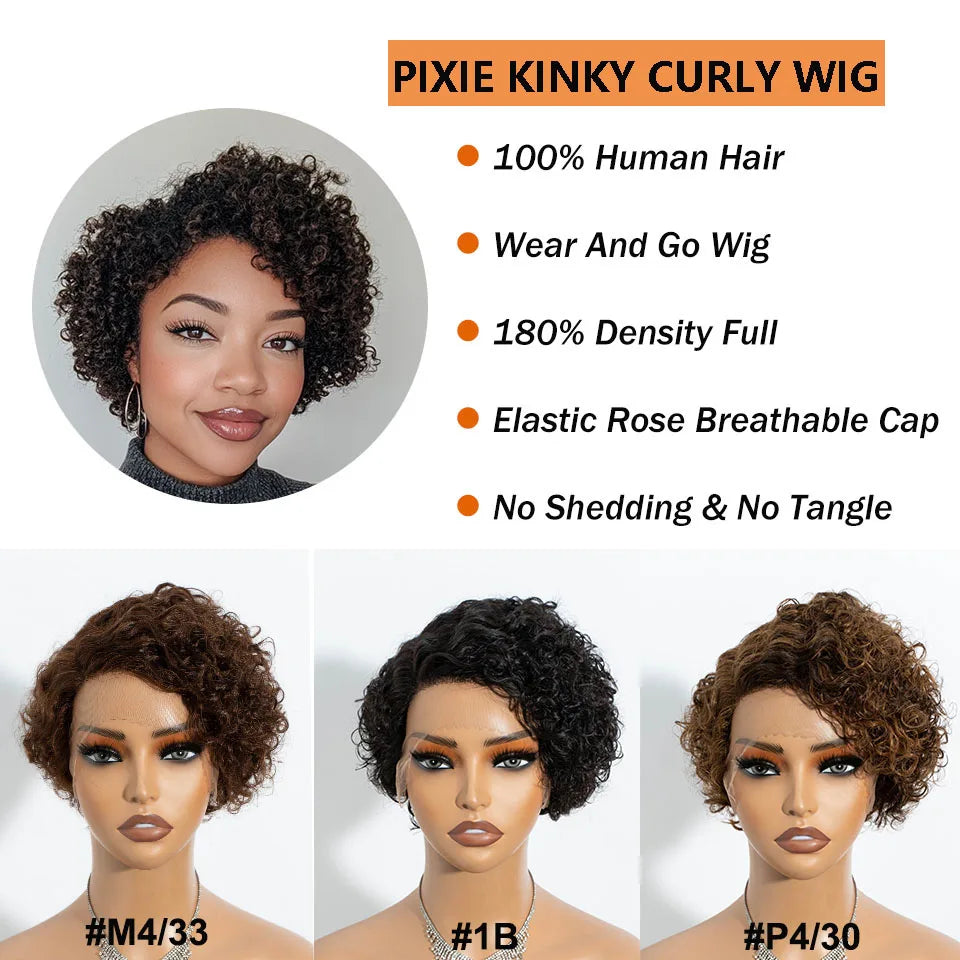 Curl Goals | Kinky Curly Glueless HD Lace 13x6 Frontal Wig