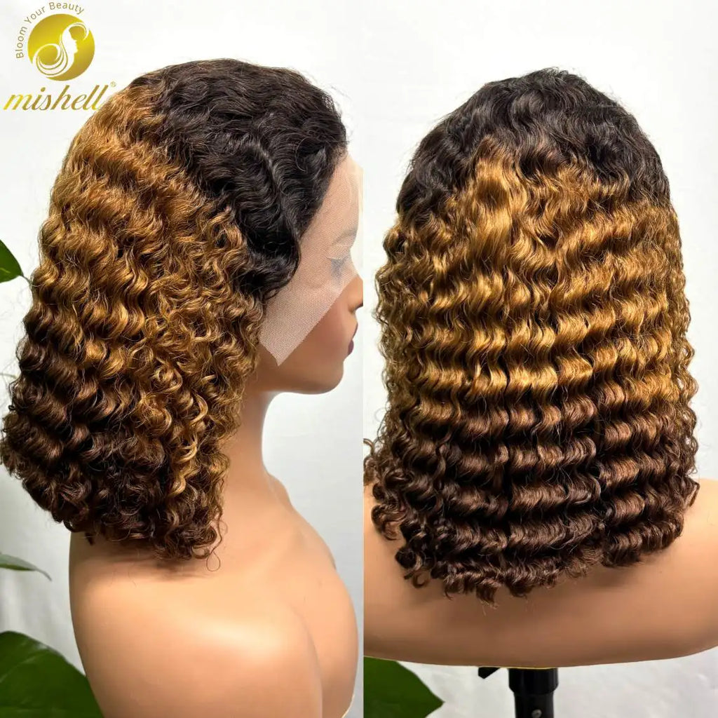 Throw On & Go | Burgundy 99J 250% High Density Deep Wave Glueless HD Lace 13x4 Frontal Wig
