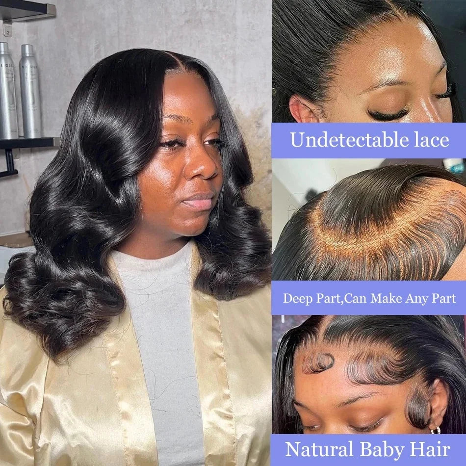 Flowy Waves | 200% Density Loose Wave Glueless HD Lace 13x4 Frontal Wig