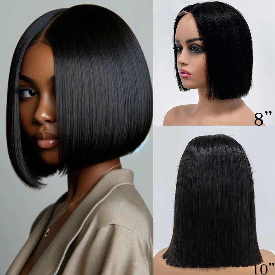 Chic Bob | 300% Extra Density Bob Glueless HD Lace 5x5 Closure Bob Wig Pre-Cut