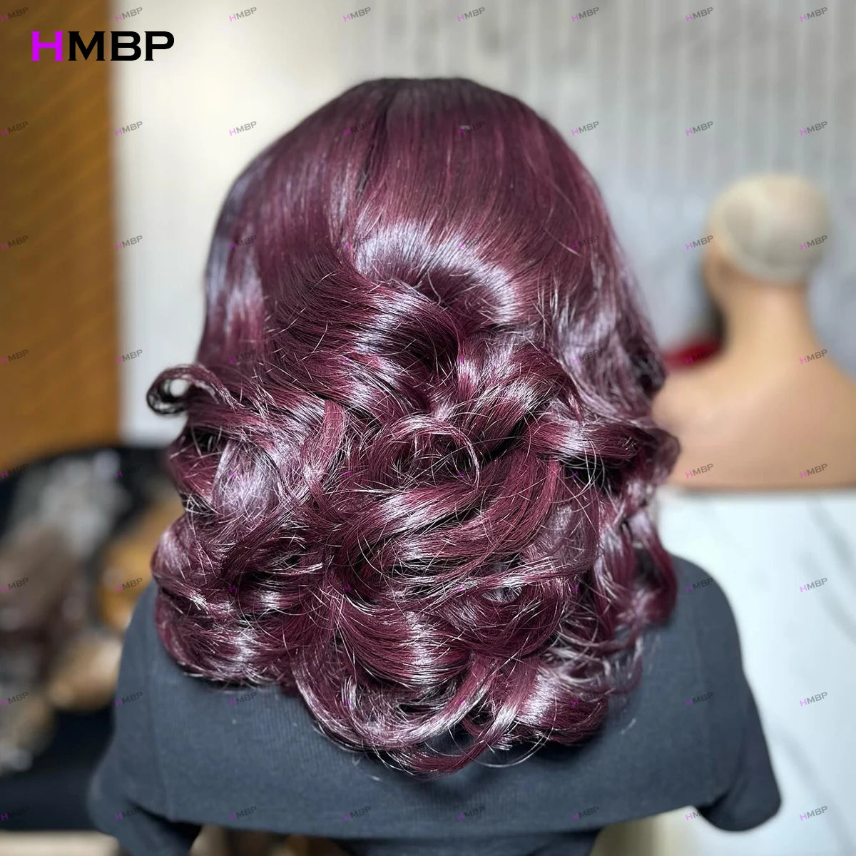 Curl Goals | Kinky Curly Glueless HD Lace 360 Lace Wig by HMBP