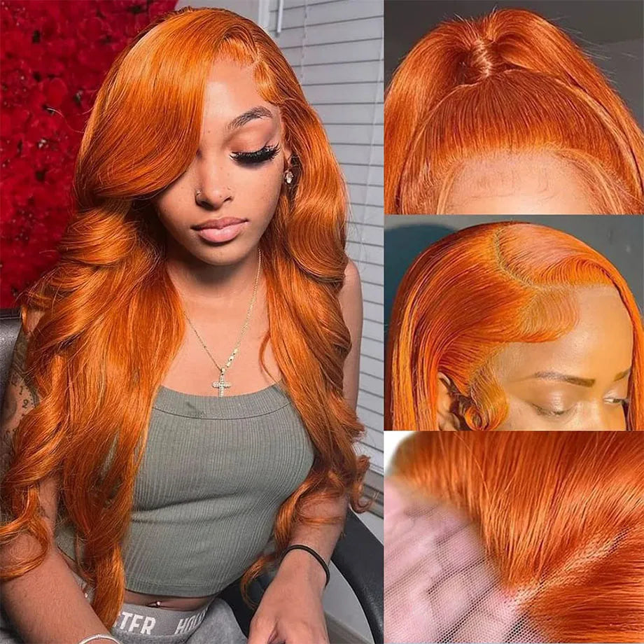 Natural Bounce | Ginger Loose Wave Glueless HD Lace 13x6 Frontal Wig