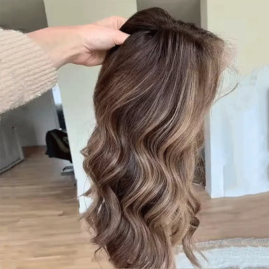 Trending Now | Honey Brown Highlight Glueless HD Lace 13x6 Frontal Wig