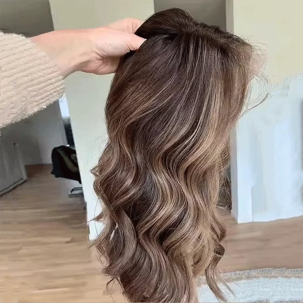 Trending Now | Honey Brown Highlight Glueless HD Lace 13x6 Frontal Wig
