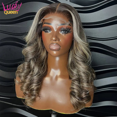 Flowy Waves | Highlight Loose Wave Glueless HD Lace 13x6 Frontal Wig Pre-Cut