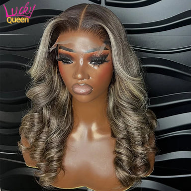 Flowy Waves | Highlight Loose Wave Glueless HD Lace 13x6 Frontal Wig Pre-Cut