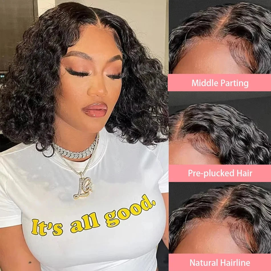 Wear & Go | Deep Wave Glueless HD Lace 13x6 Frontal Wig by GOWIK