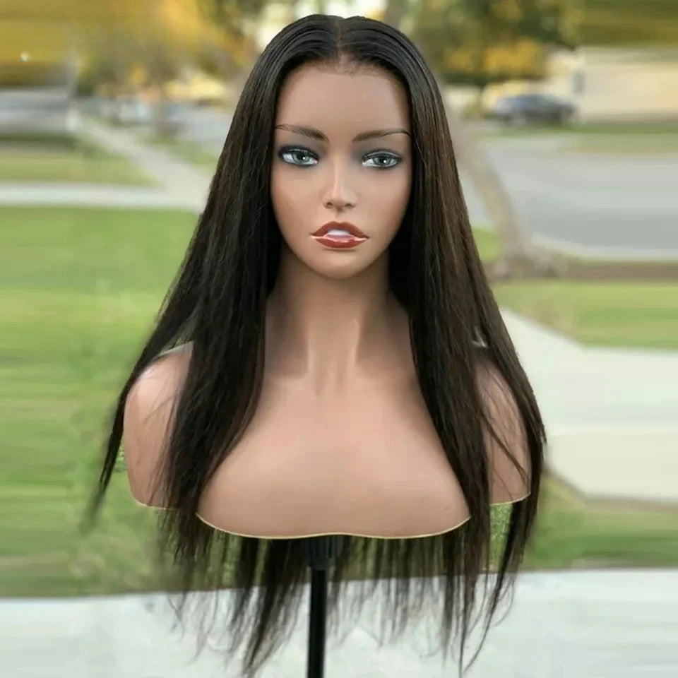 Sleek & Smooth | Straight Glueless HD Lace 4x4 Closure Wig