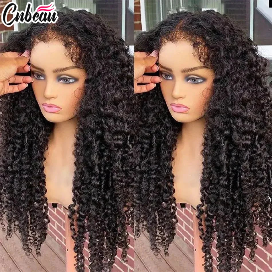 Throw On & Go | 250% High Density Deep Wave Glueless HD Lace 13x6 Frontal Wig by CNBEAU