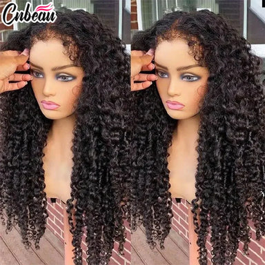 Throw On & Go | 250% High Density Deep Wave Glueless HD Lace 13x6 Frontal Wig by CNBEAU