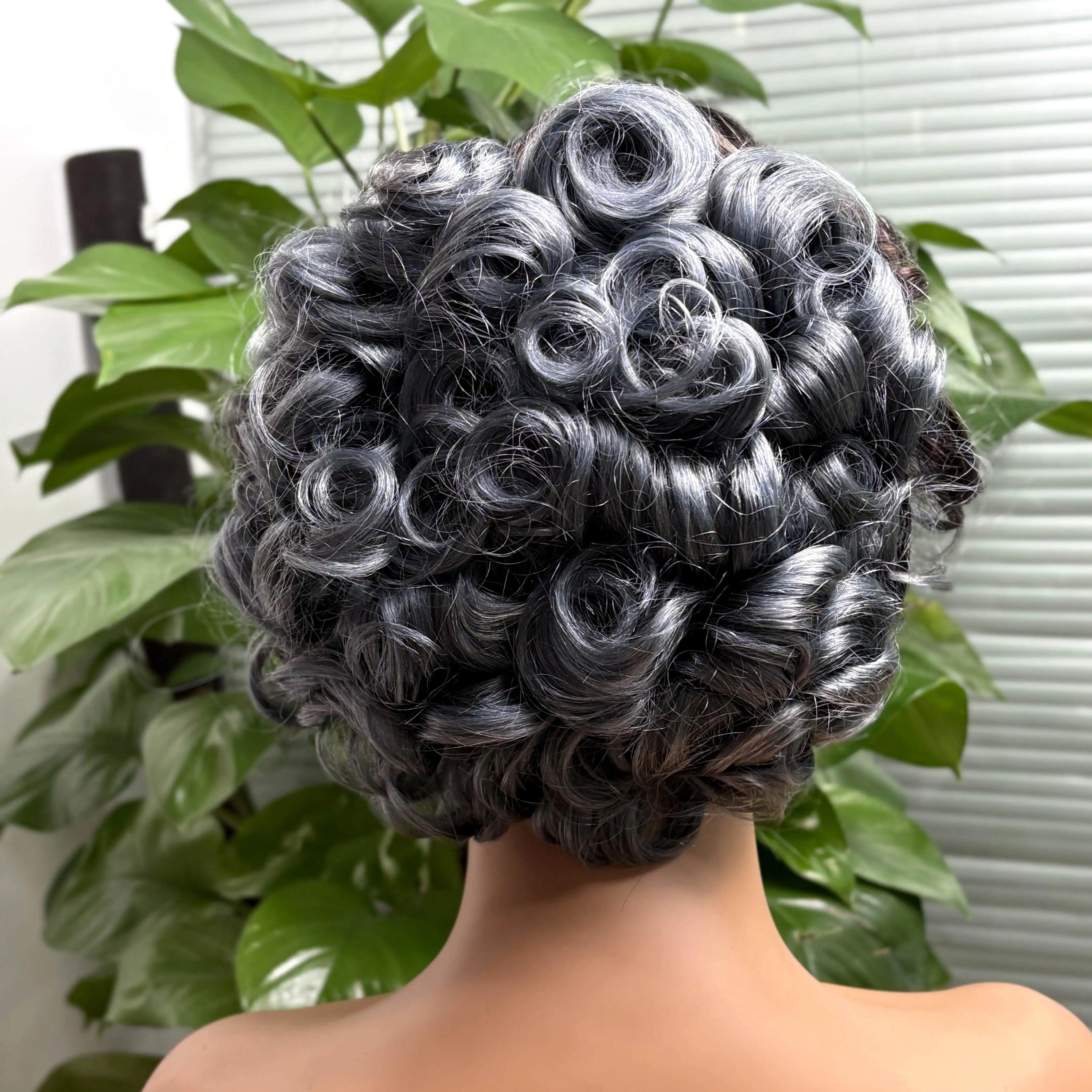 Flowy Waves | Salt & Pepper 250% High Density Loose Wave Glueless HD Lace 13x4 Frontal Wig