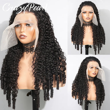 Big Curl Energy | 250% High Density Kinky Curly Glueless HD Lace 13x6 Frontal Wig Pre-Cut