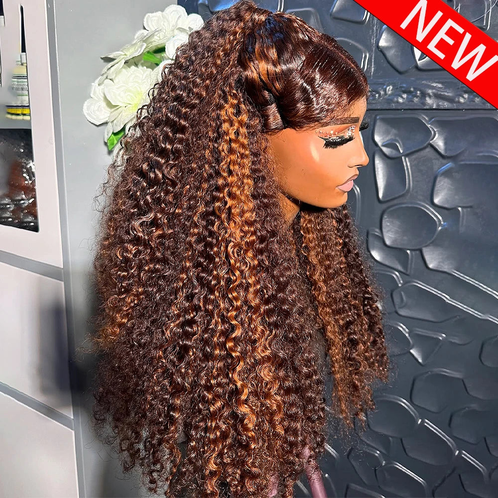 Sun-Kissed | 400% Super Density Highlight Glueless HD Lace 13x6 Frontal Wig
