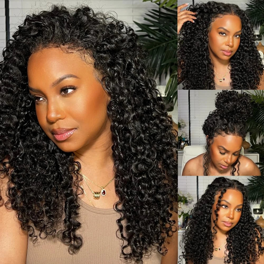 Wear & Go | Water Wave Glueless HD Lace 13x4 Frontal Toocci-Hair- Wig Pre-Cut