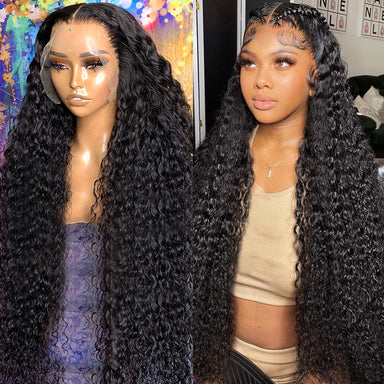 Wear & Go | 250% High Density Deep Wave Glueless HD Lace 13x6 Frontal Wig
