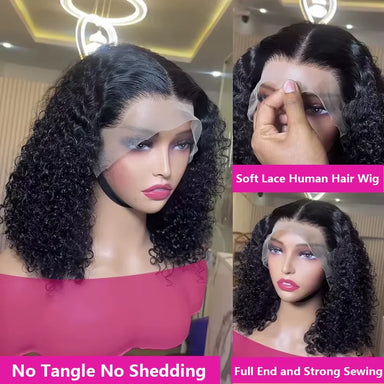 Throw On & Go | Deep Wave Glueless HD Lace 13x4 Frontal Wig