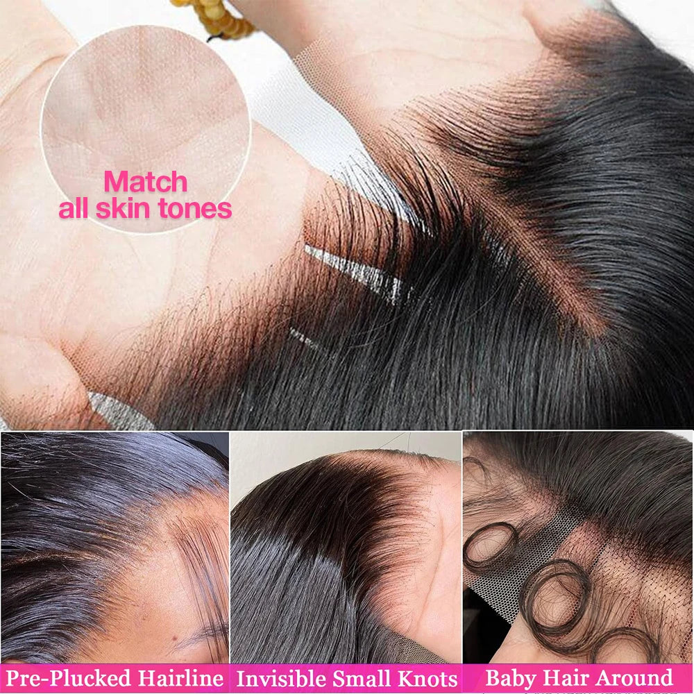 Classic Silk | 250% High Density Straight Glueless HD Lace 13x6 Frontal Wig Pre-Cut