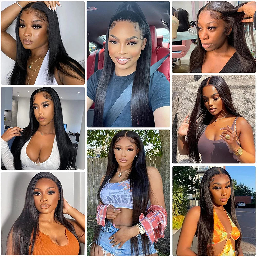 Classic Silk | Straight Glueless HD Lace 13x6 Frontal Wig by YARRA Wig Pre-Cut