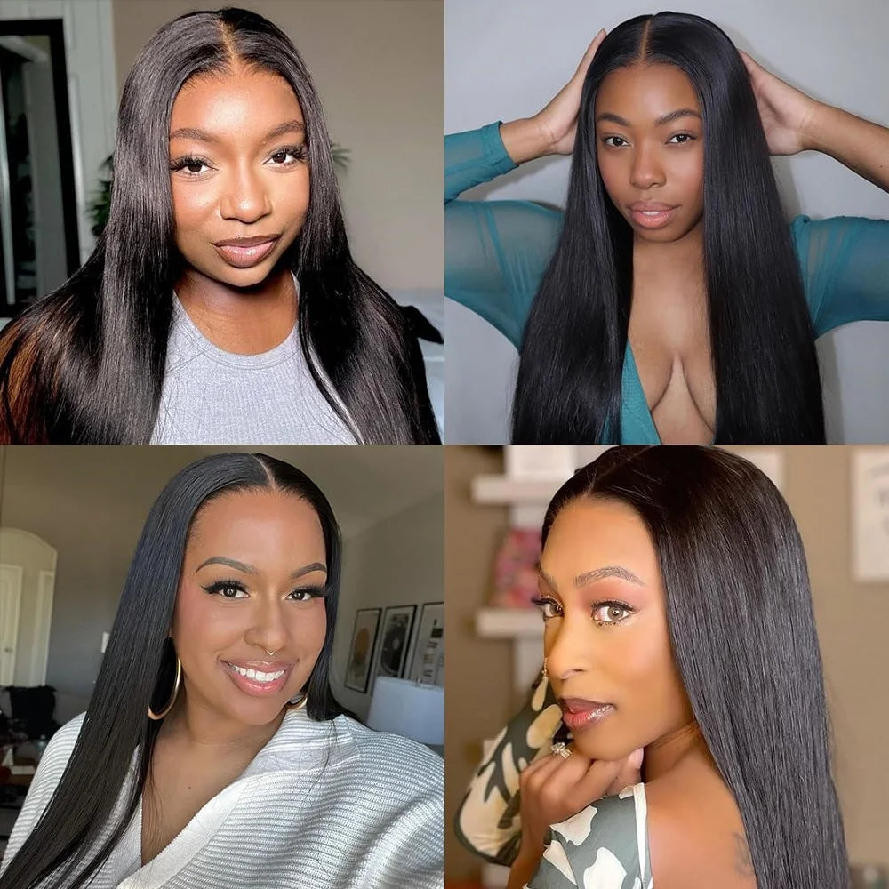 Polished Look | Straight Glueless HD Lace 7x5 Closure Wig Pre-Cut