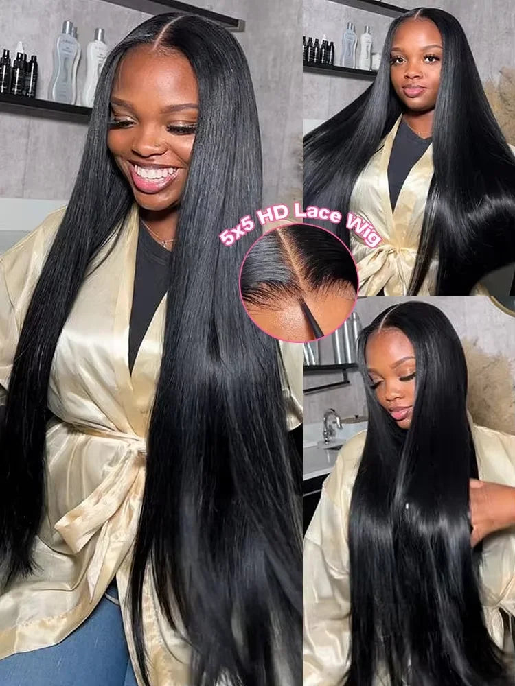 Polished Look | Straight Glueless HD Lace 13x6 Frontal Wig