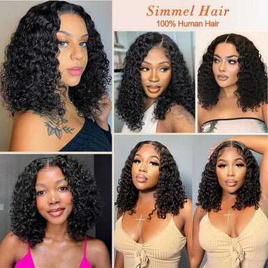 Wear & Go | 180% Density Water Wave Glueless HD Lace 13x4 Frontal Wig Pre-Cut