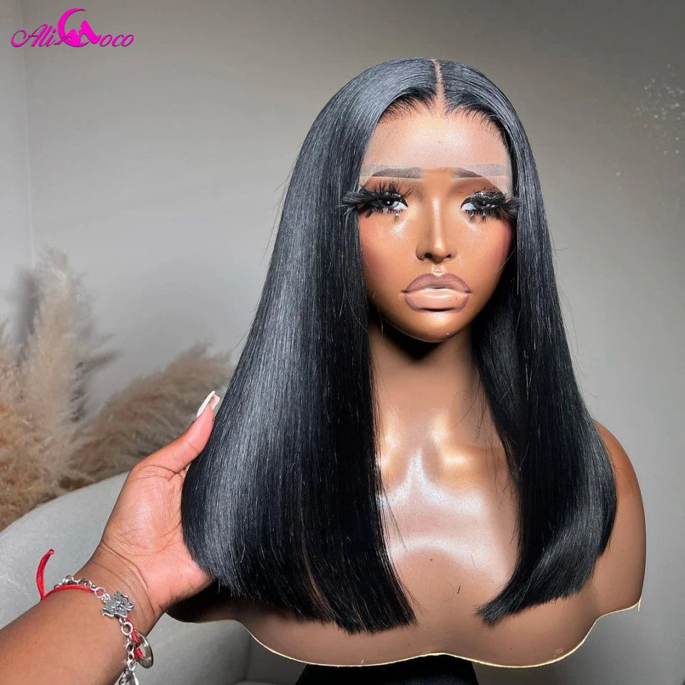 Polished Look | Straight Glueless HD Lace 13x6 Frontal ali coco Wig