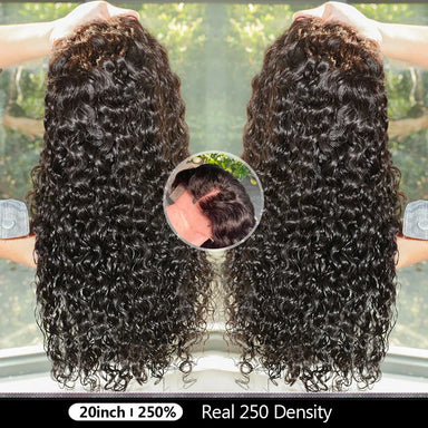 Effortless Waves | Water Wave Glueless HD Lace 13x4 Frontal Wig Pre-Cut