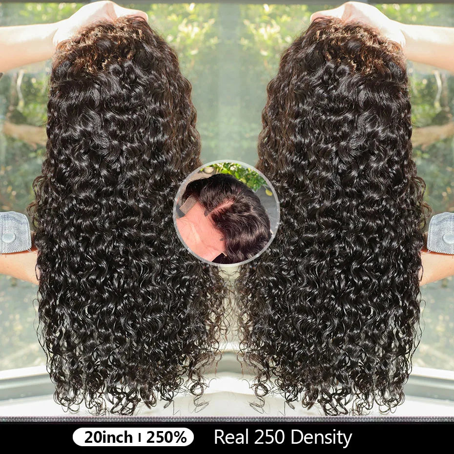 Effortless Waves | Water Wave Glueless HD Lace 13x4 Frontal Wig Pre-Cut