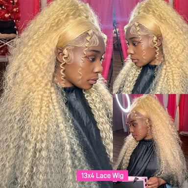 Natural Bounce | 613 Blonde Loose Wave Glueless HD Lace 13x6 Frontal Wig