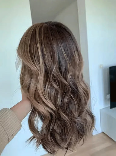 Trending Now | Honey Brown Highlight Glueless HD Lace 13x6 Frontal Wig