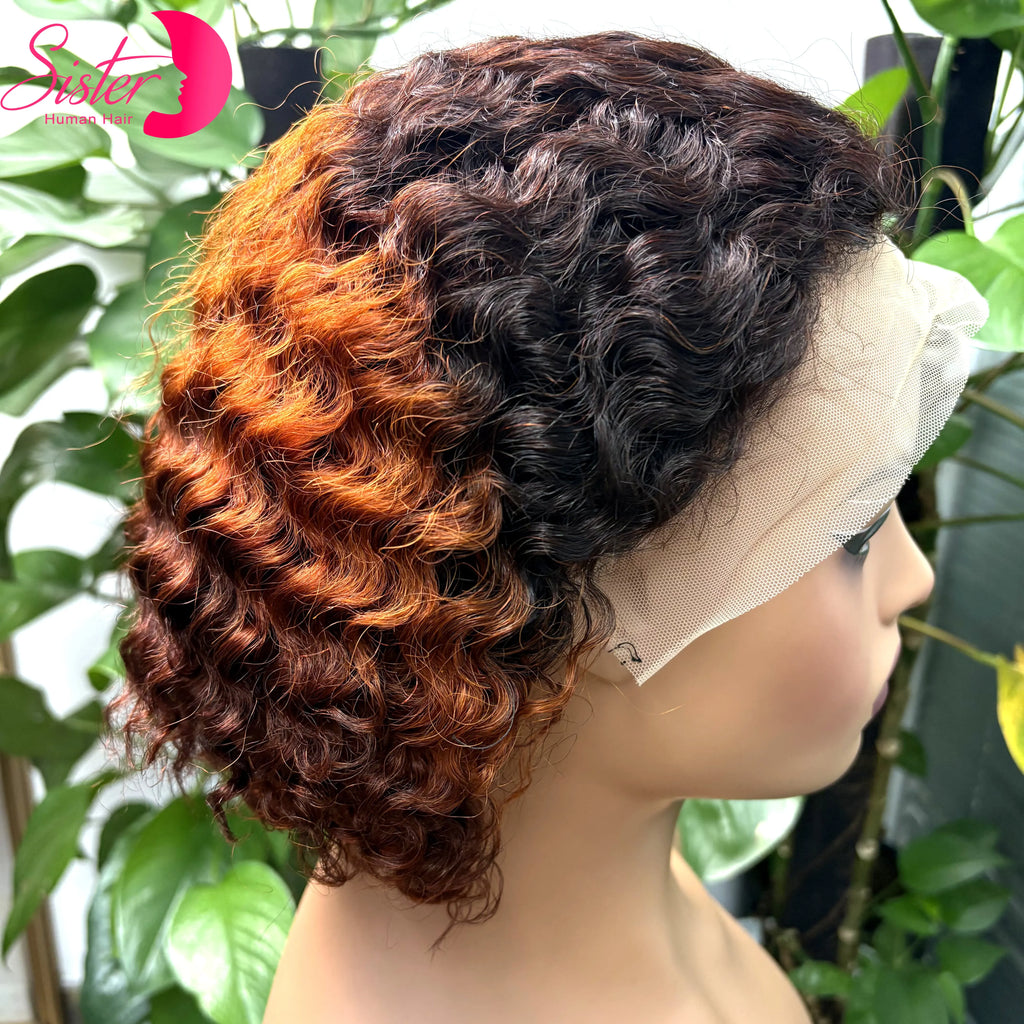 Wear & Go | Ginger 250% High Density Deep Wave Glueless HD Lace 13x4 Frontal Wig