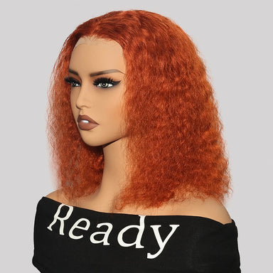 Effortless Waves | Ginger Water Wave Glueless HD Lace 13x4 Frontal Wig Pre-Cut