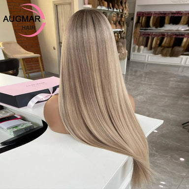 Sun-Kissed | Highlight Glueless HD Lace 13x6 Frontal Wig by AUGMARHair