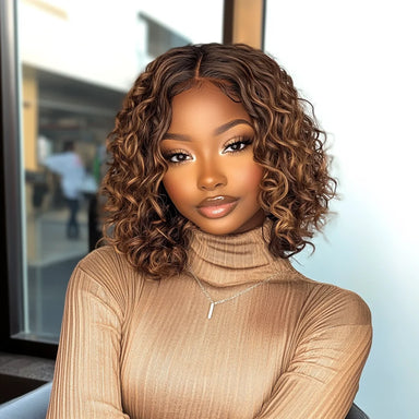 Ready To Wear | Highlight Deep Wave Glueless HD Lace 13x6 Frontal Wig