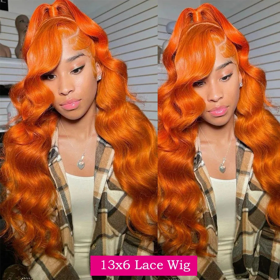 Natural Bounce | Ginger Loose Wave Glueless HD Lace 13x6 Frontal Wig