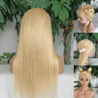Platinum Glow | 613 Blonde Glueless HD Lace 13x6 Frontal Wig by HairUGo