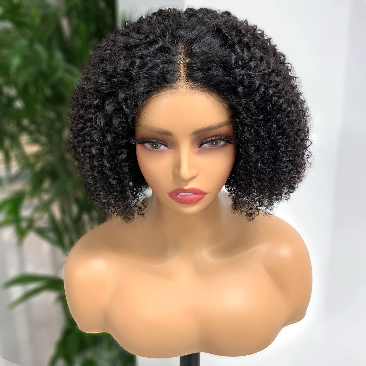 Natural Kinks | 180% Density Kinky Curly Glueless HD Lace 4x4 Closure Wig