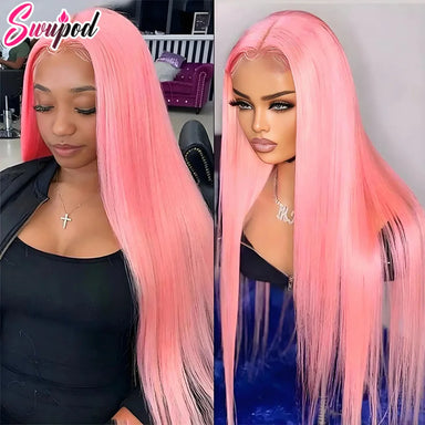 Sleek & Smooth | 250% High Density Straight Glueless HD Lace 13x6 Frontal Wig Pre-Cut
