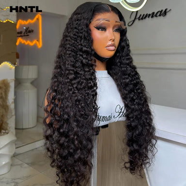 Throw On & Go | Deep Wave Glueless HD Lace 13x6 Frontal Wig by HNTL