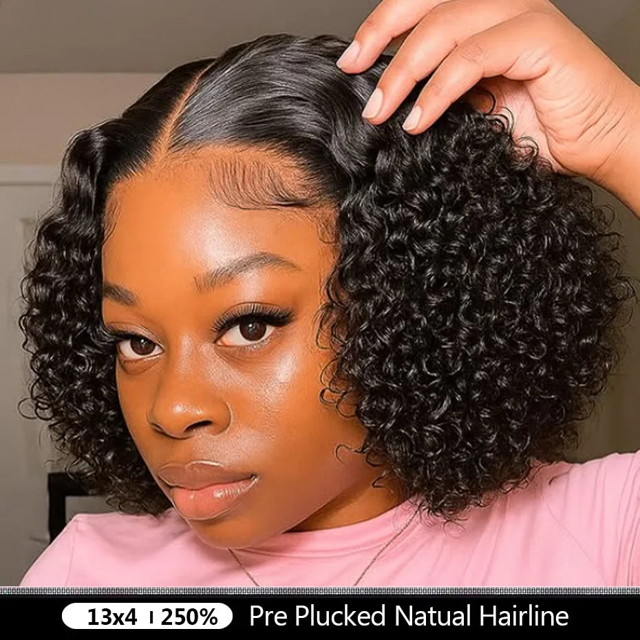Effortless Waves | Water Wave Glueless HD Lace 13x4 Frontal Wig Pre-Cut